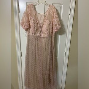Light pink fairy like dress Size 5X